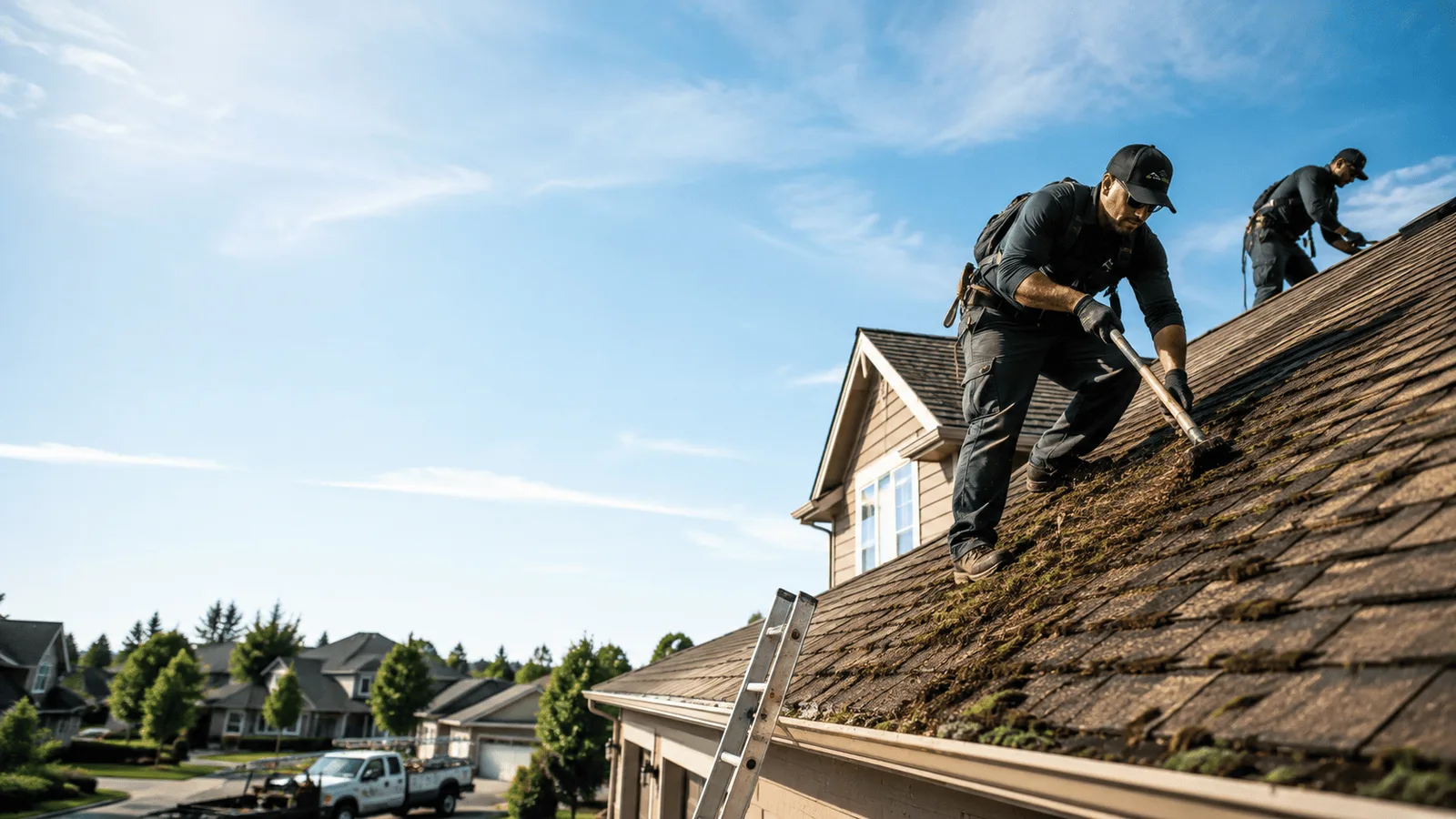 Roof Moss Removal in Pinsonfork, KY near me